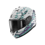 Shark D-skwal 3 REPTAIA bukósisak fehér-lila